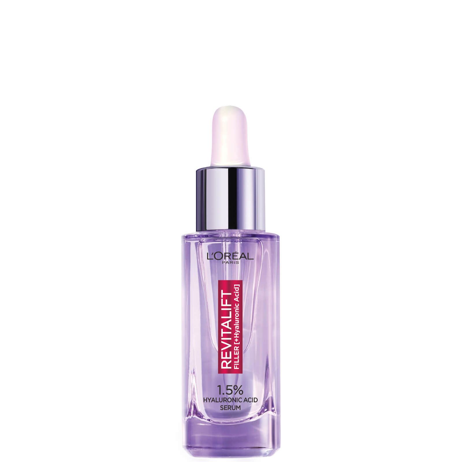 L'Oréal Paris Revitalift Filler with 1.5% Hyaluronic Acid Anti-Wrinkle Dropper Serum 30ml | Look Fantastic (UK)