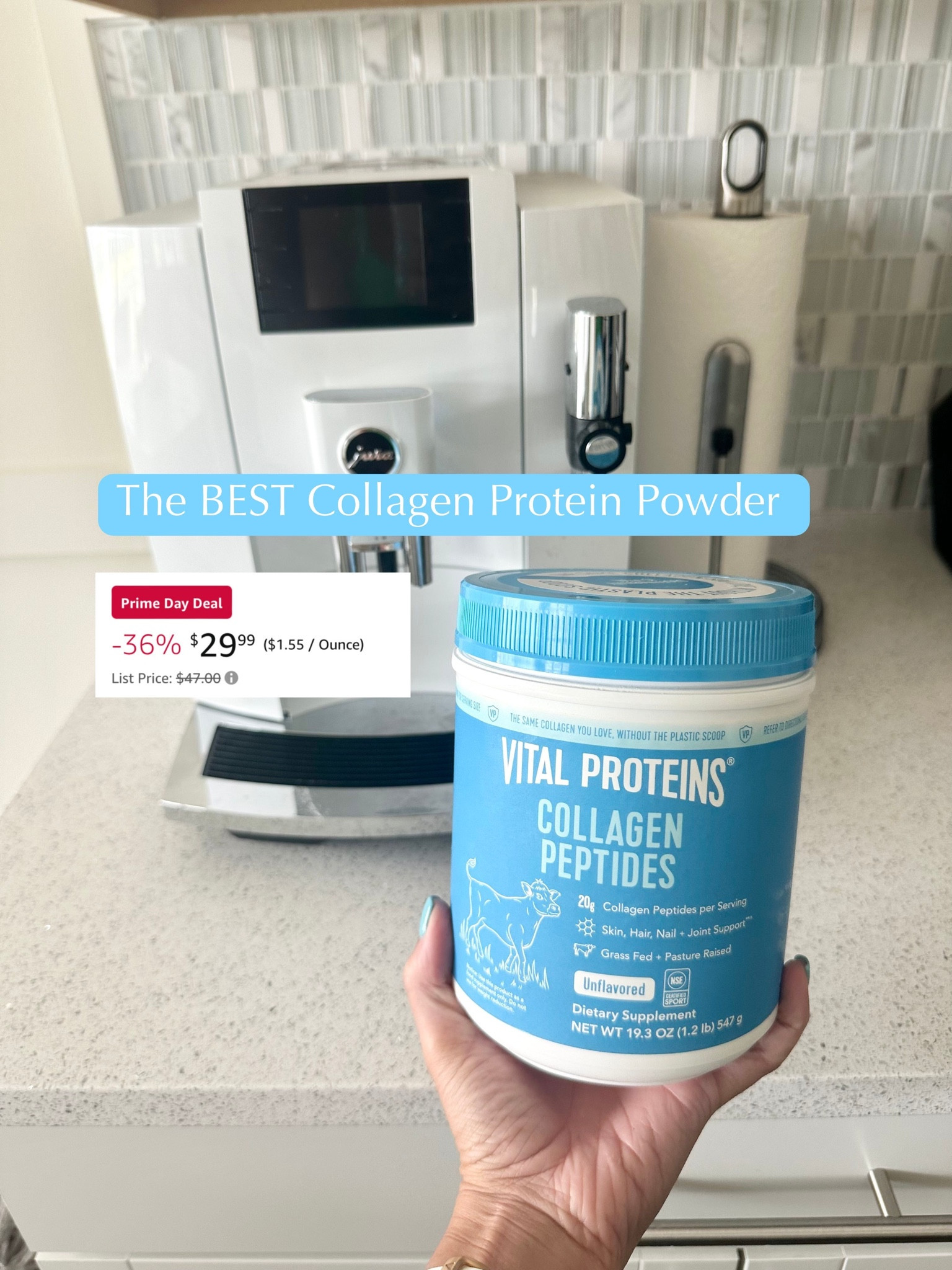 Amazon prime day find! My favorite collagen protein powder!

#LTKxPrimeDay #LTKbeauty #LTKsalealert