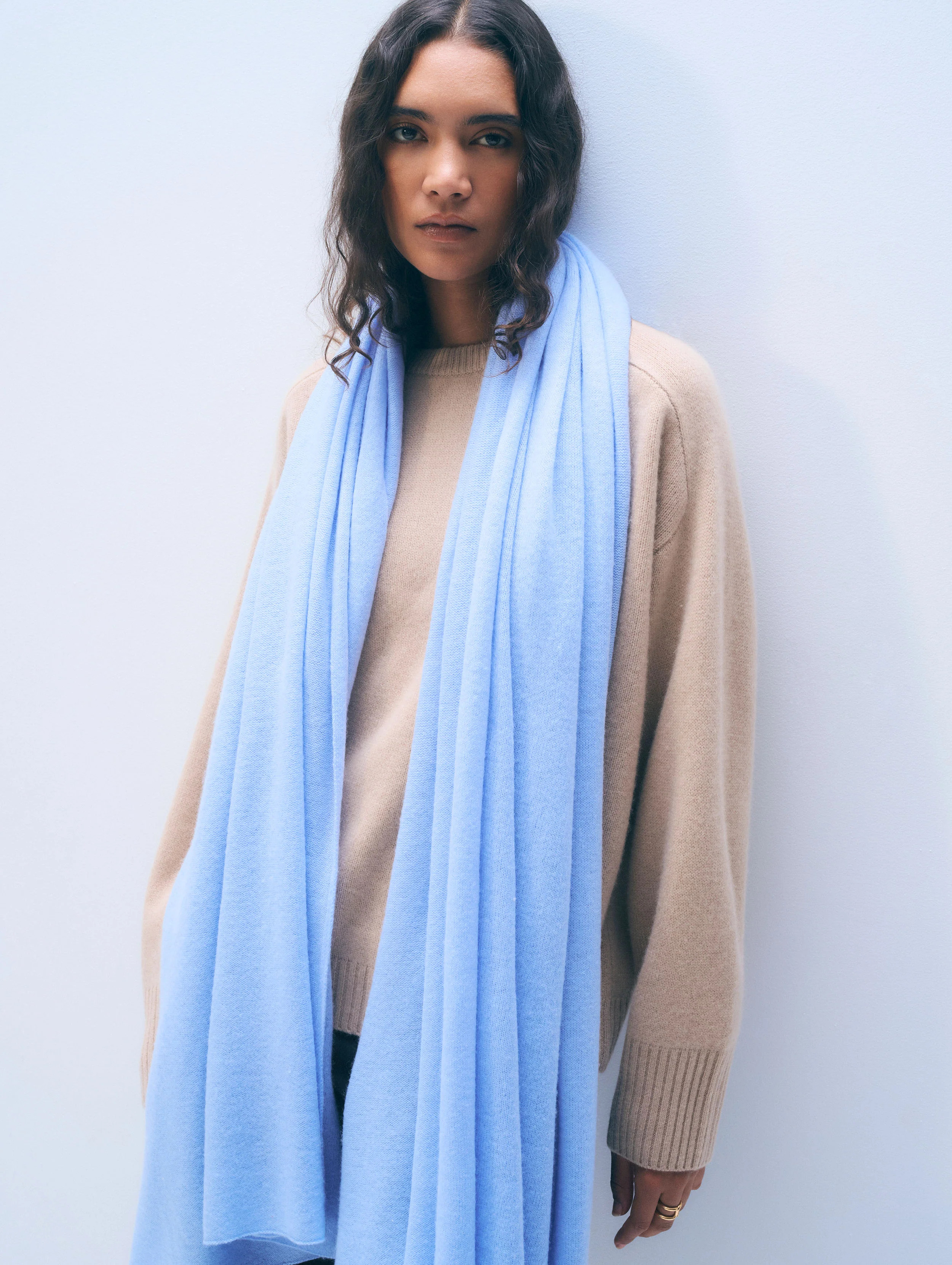 Cashmere Travel Wrap | White and Warren