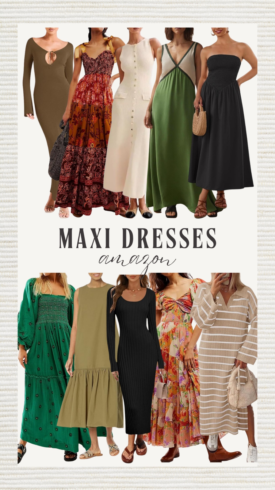 The cutest transitional maxi dresses from Amazon for the fall!

Trending. Fall outfit. Maxi dress 

#LTKstyletip #LTKfindsunder50 #LTKSeasonal
