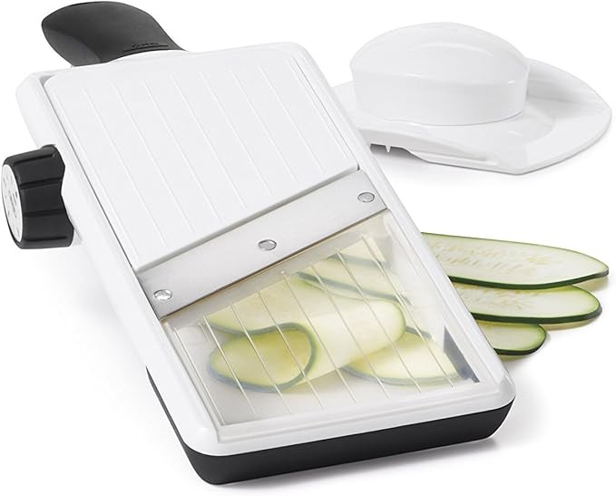 OXO Good Grips Large Adjustable Handheld Mandoline Slicer,White | Amazon (US)