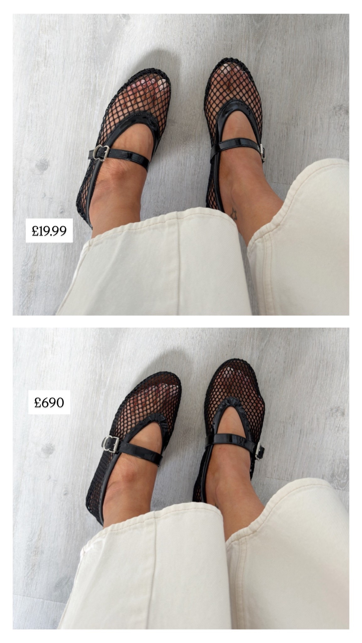 Designer style, high street price: the mesh ballet flats.

#LTKsale #LTKspring #LTKsummer