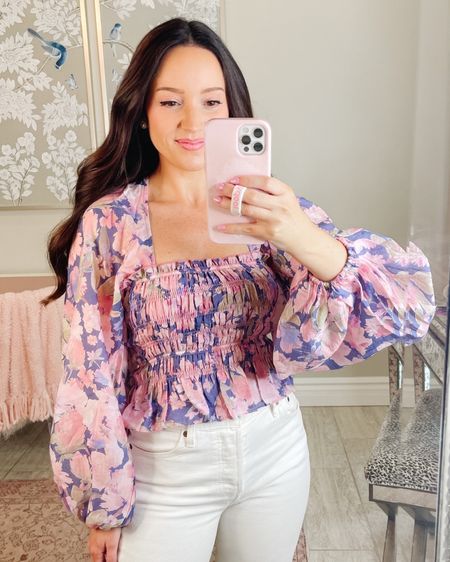 My top is on SALE for $66 today for saks fifth avenue Friends and Family sale! This is the perfect spring top / Easter outfit idea. They also have this in a dress version!  Tags: spring dress / Easter dress / saks fifth avenue 



#LTKsalealert #LTKunder100 #LTKSeasonal