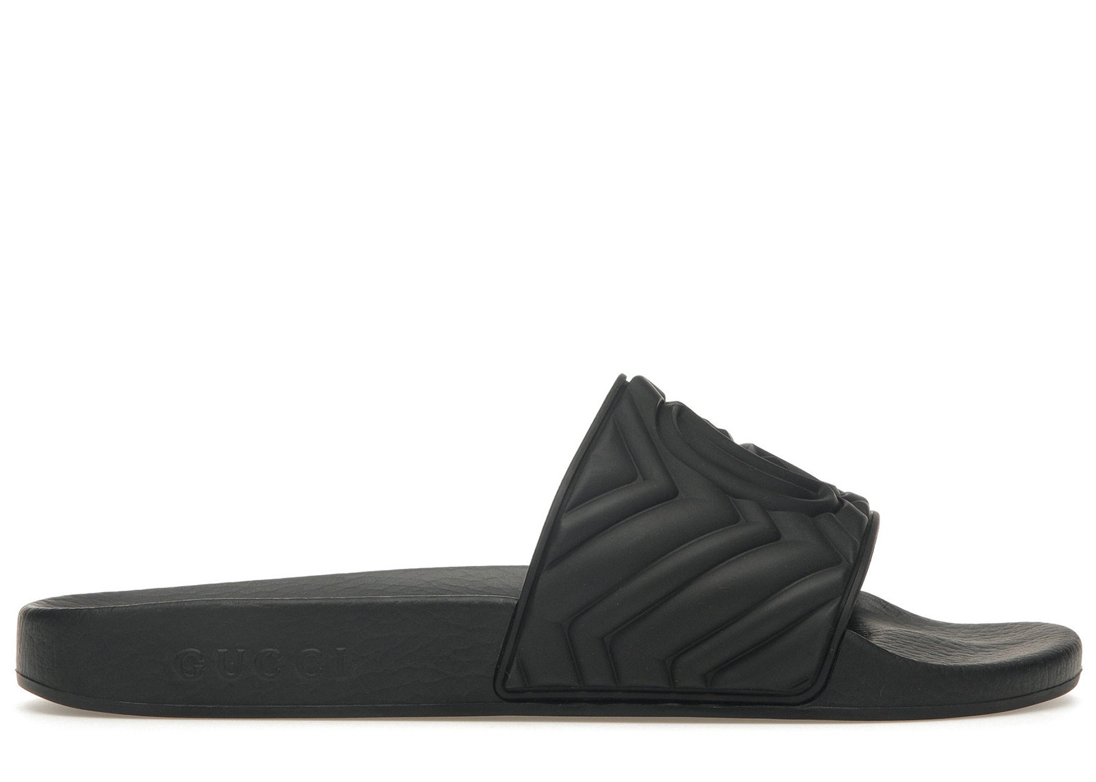 Men's Gucci Matelasse Slide Sneakers in Black | StockX