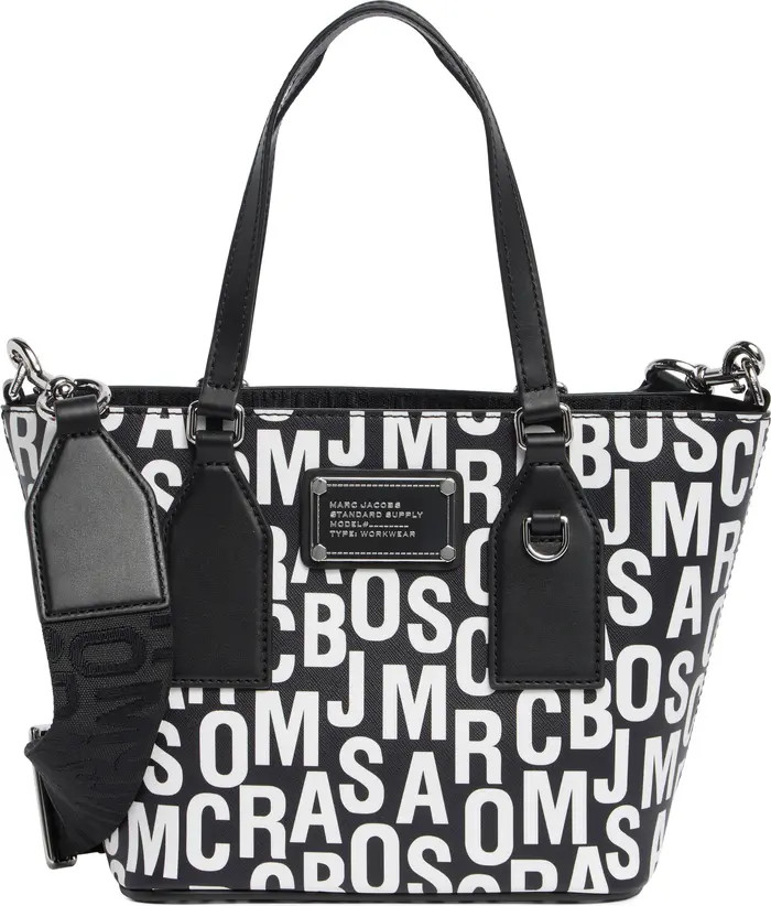 Marc Jacobs Jumbled Logo Small Tote Bag | Nordstromrack | Nordstrom Rack