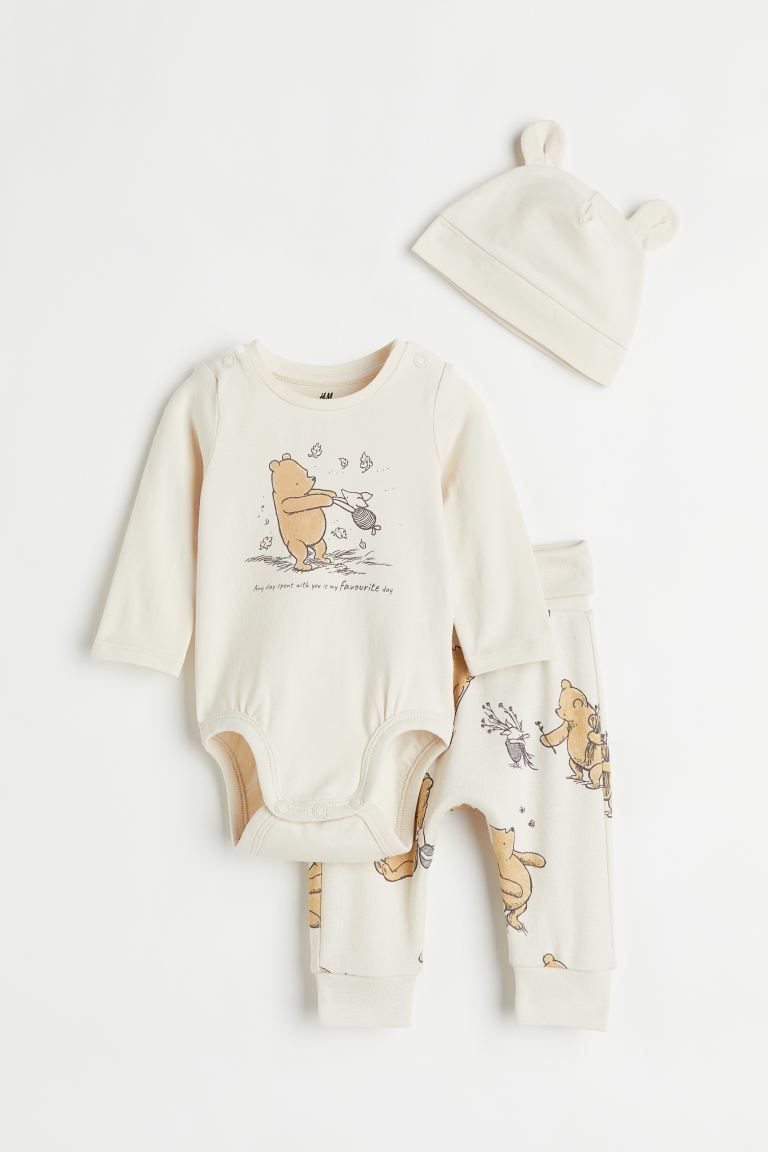 3-piece Jersey Set | H&M (US + CA)