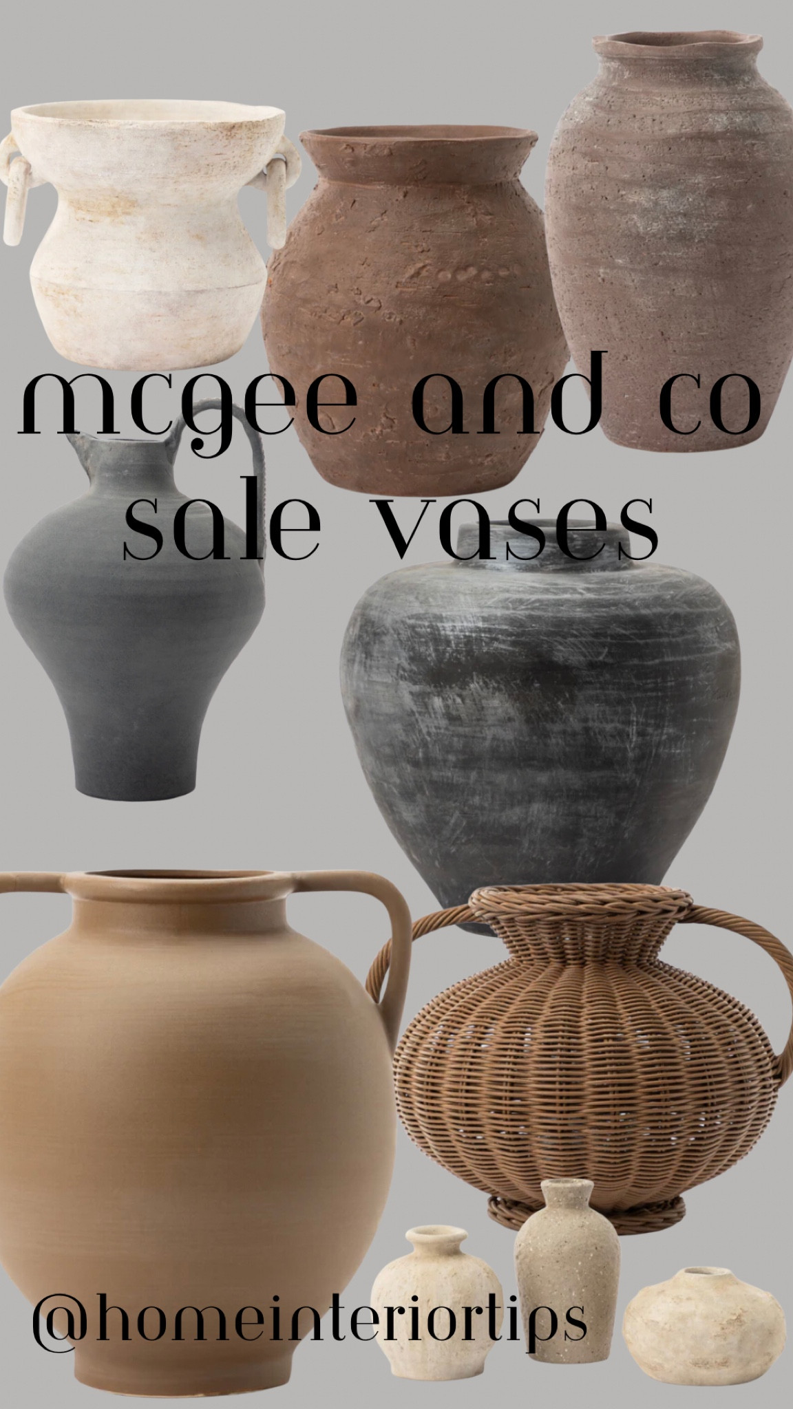Sale vases 20-25% off 

#LTKSale #LTKhome