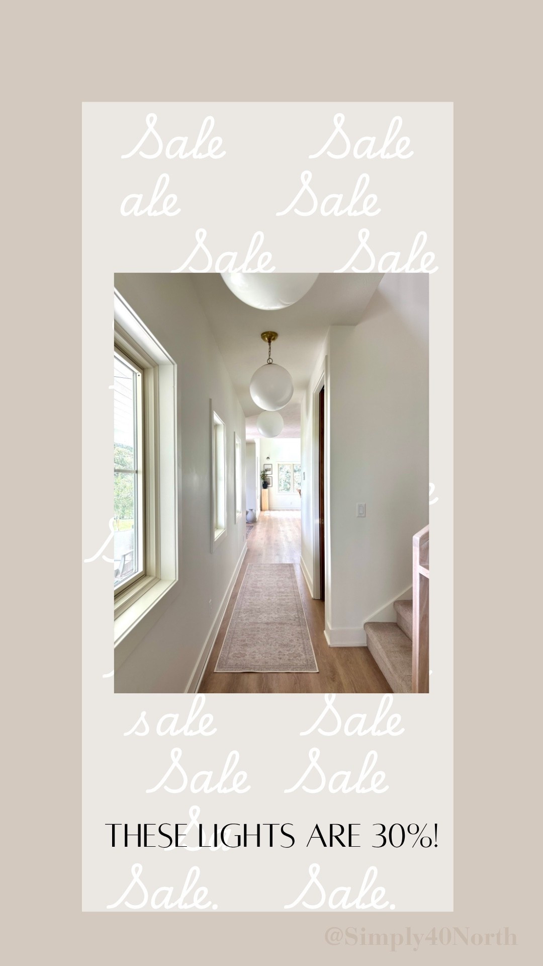 My hallway lights are 30% off.  I love the size and quality!

#LTKHome #LTKSaleAlert #LTKFindsUnder100