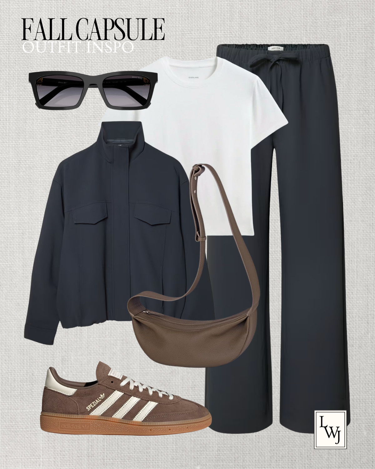 fall capsule wardrobe -- simple & polished outfit inspo fall style / fall outfits / aritzia / banana republic / jcrew / mango / varley / quince / wide leg jeans / straight leg jeans / ankle jeans / ballet flats / suede loafers / kitten heel booties / everyday leather boots / waterproof boots / matching sets / sherpa jacket / fleece jacket / adidas spezial sneakers / clog mules / bucket tote / suede tote / tory burch romy

#LTKootd #LTKSeasonal