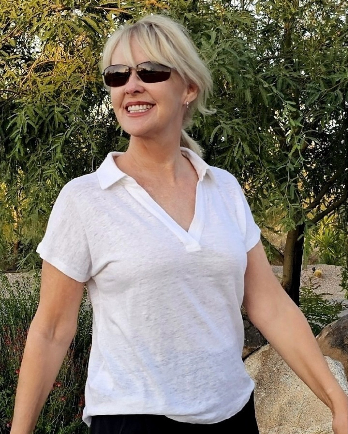 This is a lovely change to a basic tee. It’s loose, casual, comfortable, and versatile!

#LTKActive