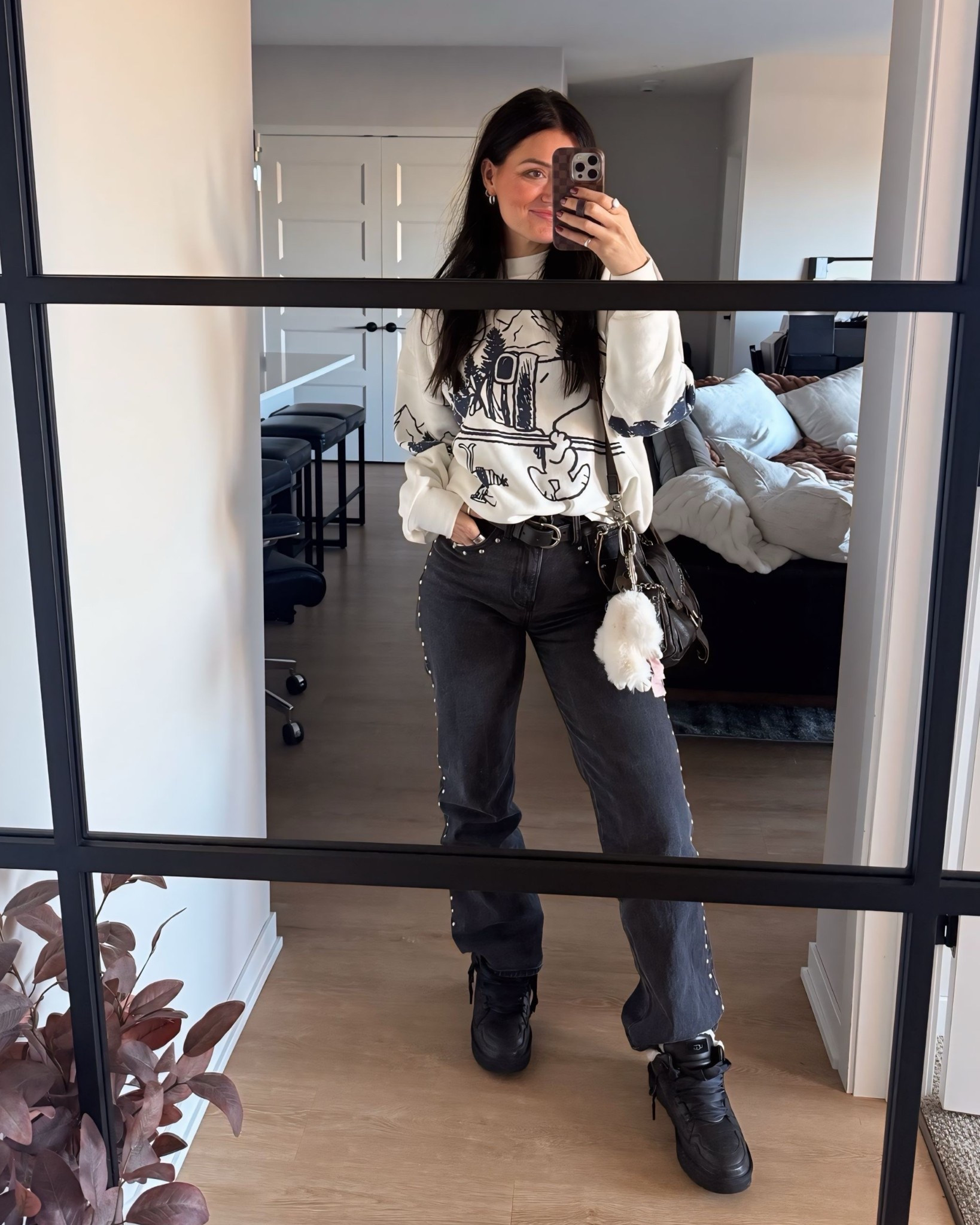 We love a comfy + cozy fall outfit with a cute snoopy crewneck 😌 These shoes are my ride or die for fall/winter!!! SOOO warm & comfy!

#LTKHoliday #LTKFindsUnder100 #LTKShoeCrush