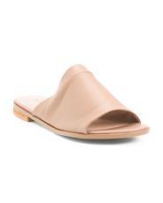 Leather Ruthie Slide Sandals | TJ Maxx