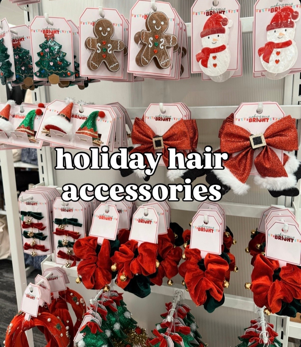 Holiday hair accessories 

#LTKFindsUnder50 #LTKStyleTip #LTKSeasonal