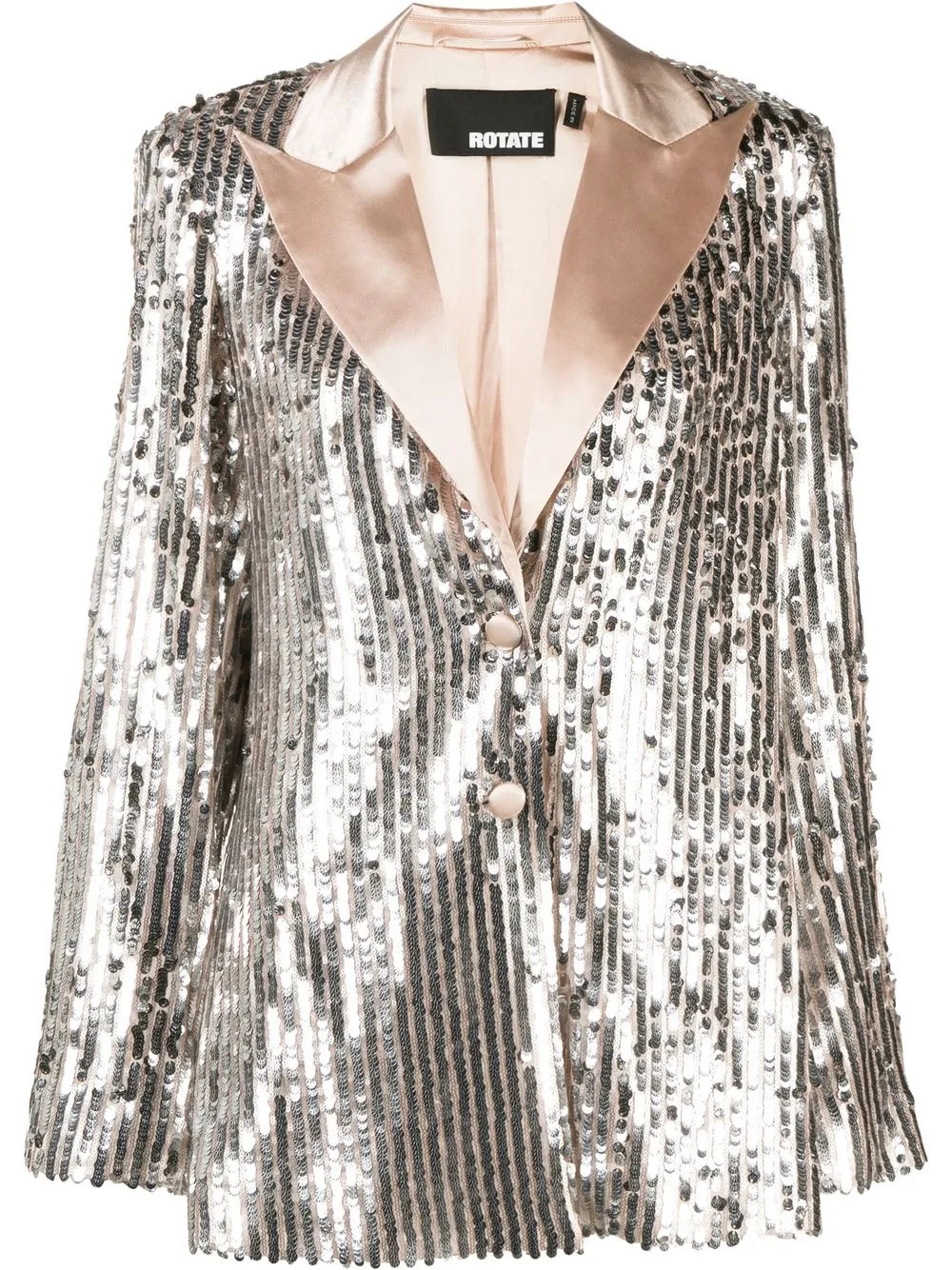 ROTATE sequin-embellished single-breasted Blazer - Farfetch | Farfetch Global