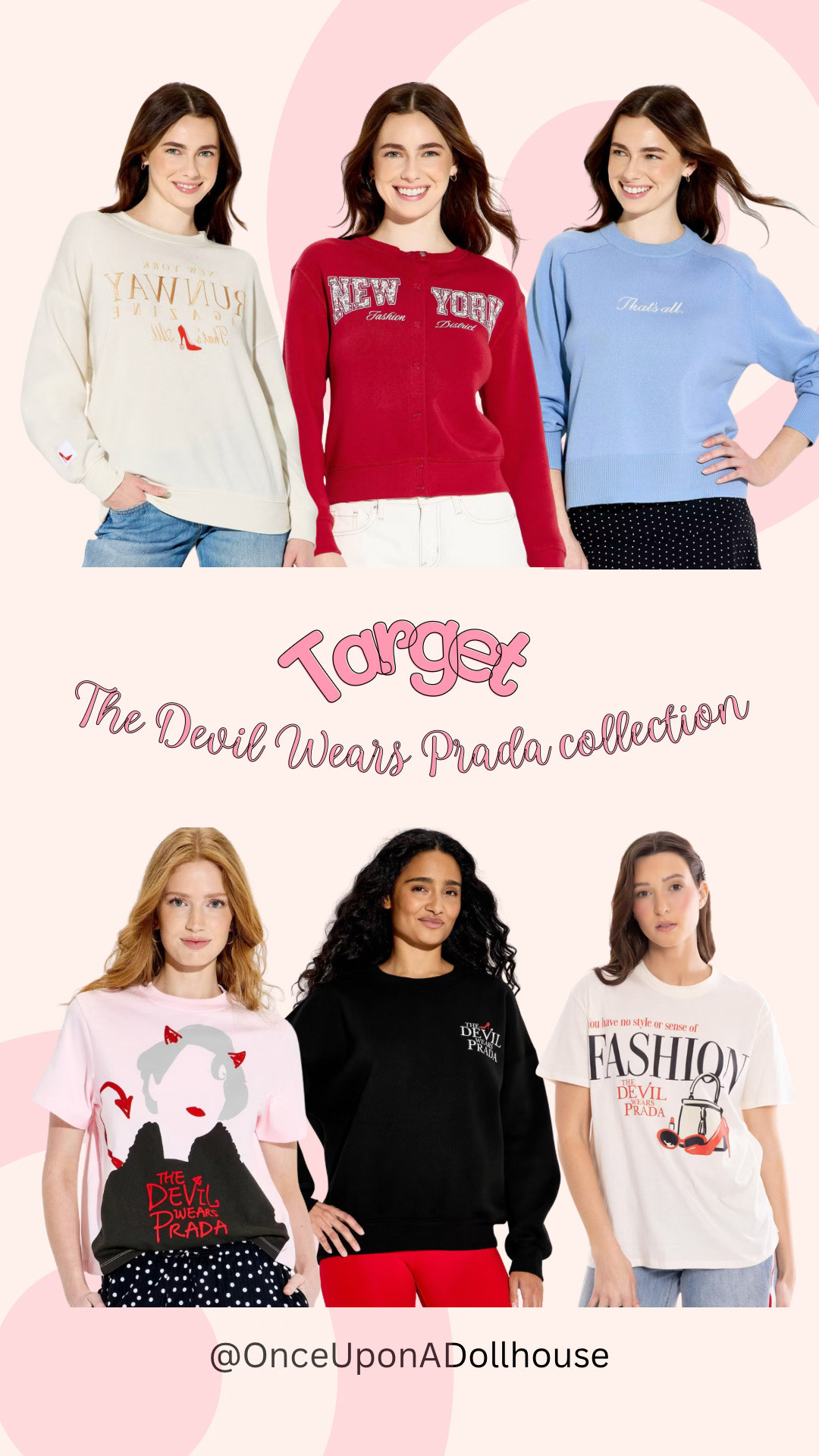 Target x The Devil Wears Prada collection! 

Pullover sweatshirt, sweater, cardigan 

#LTKSeasonal #LTKootd