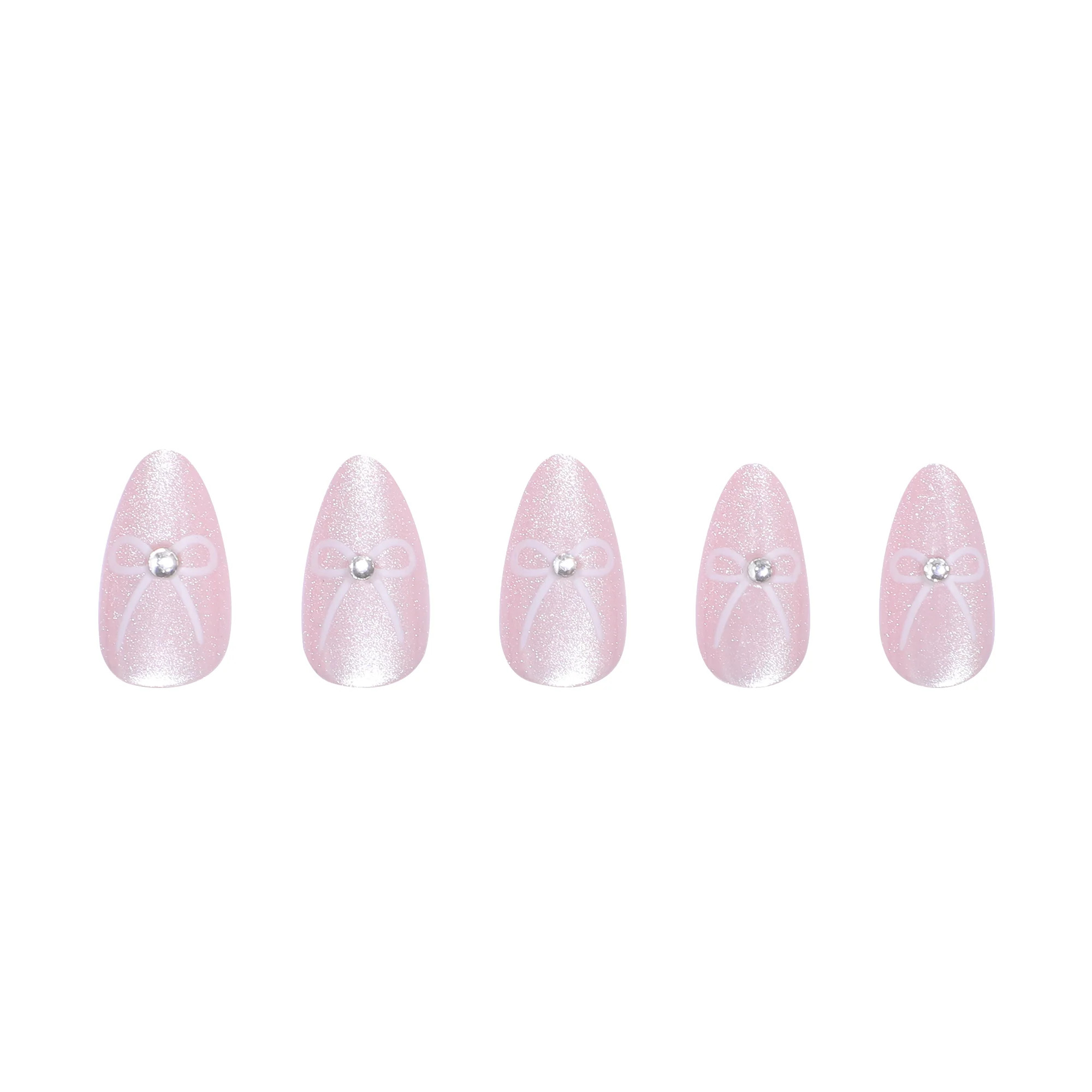 Pink Coquette Press-on Nails | PaintLab