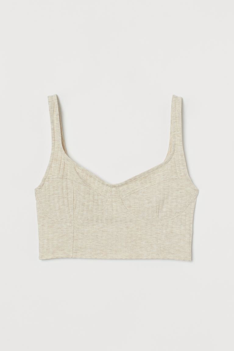 Ribbed Tank Top | H&M (US + CA)
