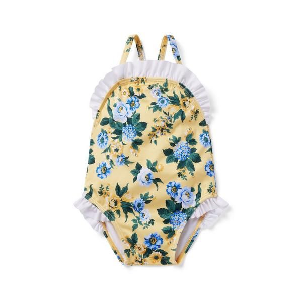 Baby Floral Ruffle Swimsuit | Janie and Jack