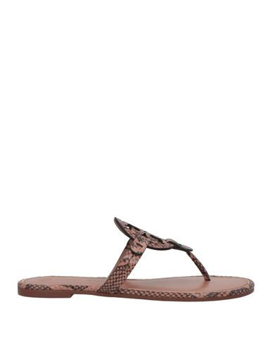 Tory Burch Woman Thong sandal Antique rose Size 10.5 Leather | YOOX (US)