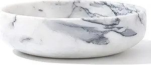 6.7" Large Decorative Bowl, Natural Marble Decorative Bowls for Home Decor, Key Bowl, Candy Bowl,... | Amazon (US)