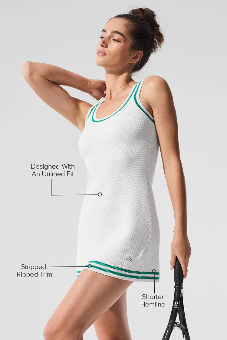 Tennis Club Sweater Knit Dress | Alo Yoga (US)