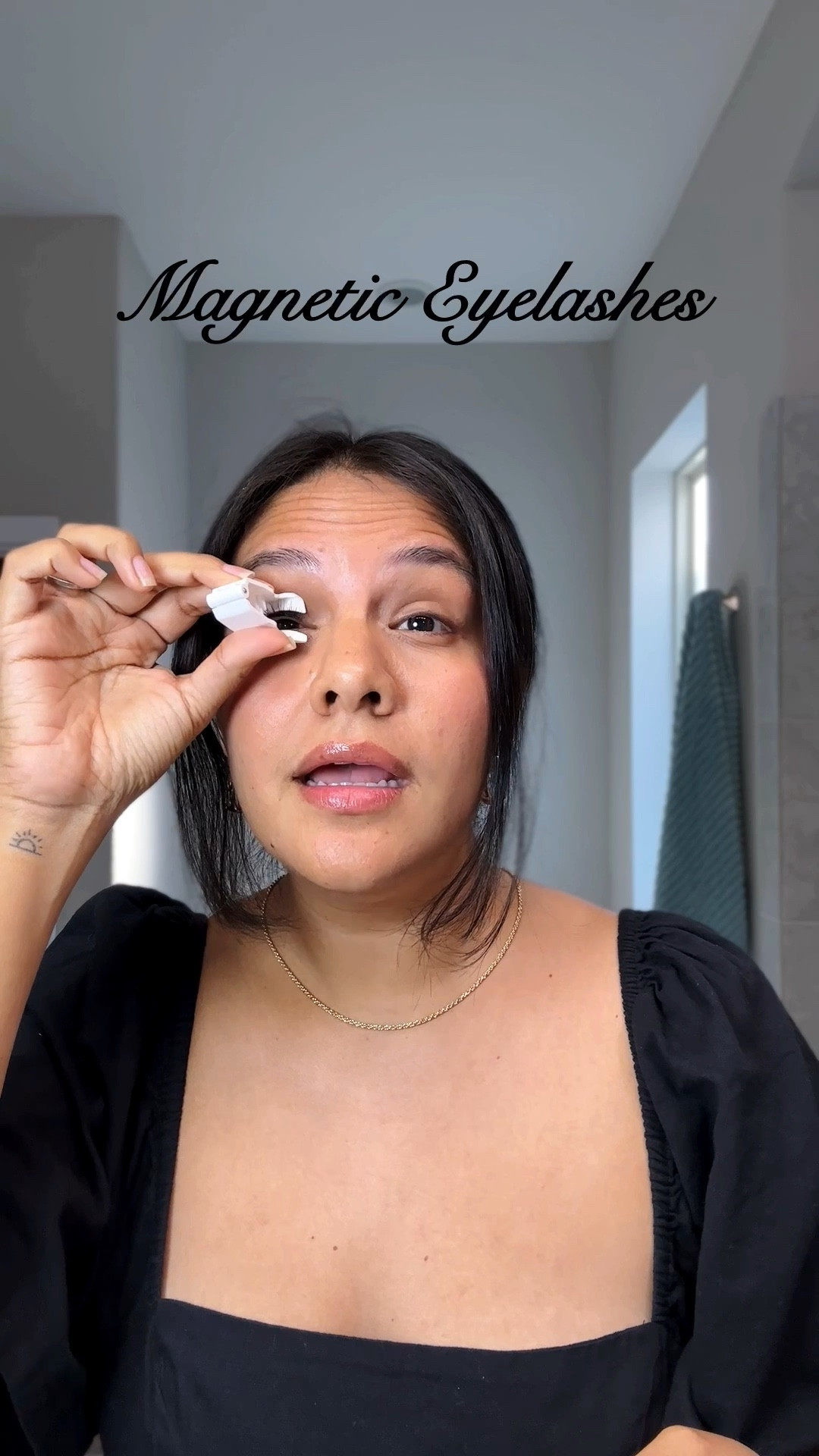 Easy to use magnetic eyelashes. I struggle to apply fake eyelashes, so these magnetic ones with an applicator have been a favorite lately! 

#LTKBeauty #LTKHoliday #LTKWedding
