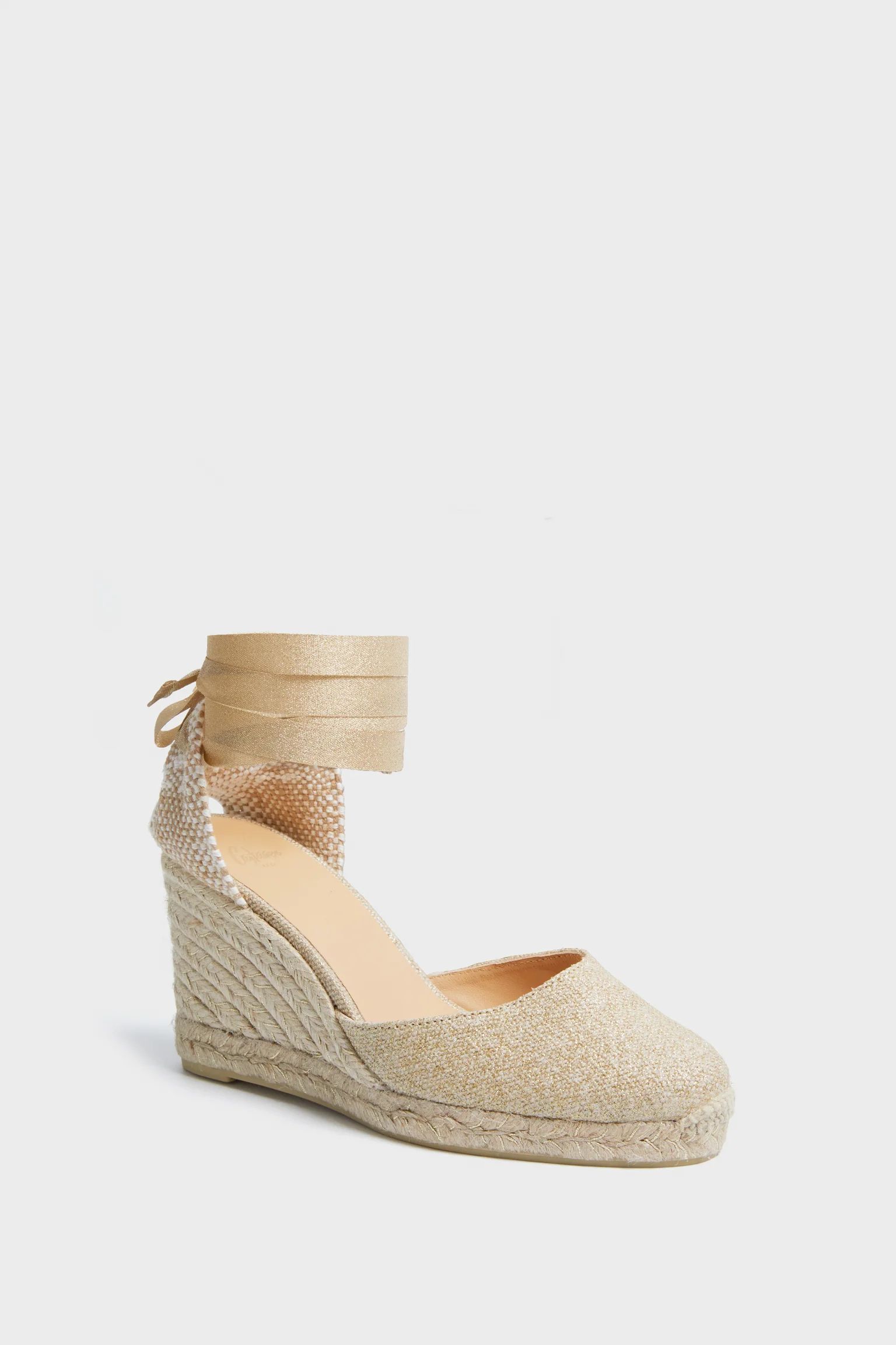 Gold Oro Claro Carina Espadrilles | Tuckernuck (US)