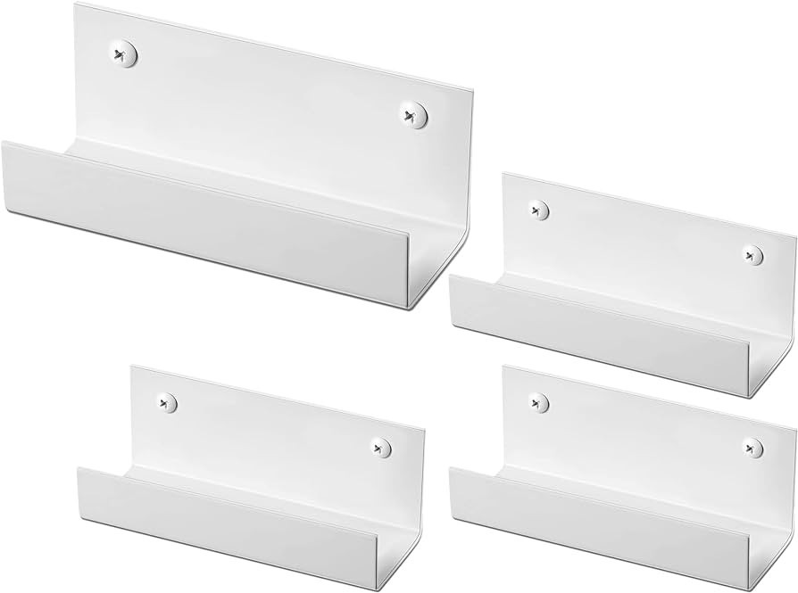 4 Pieces Wall Mount Ladder Wall Wheelbarrow Hanger Steel Garage Storage Hook Wheelbarrow Hanger G... | Amazon (US)