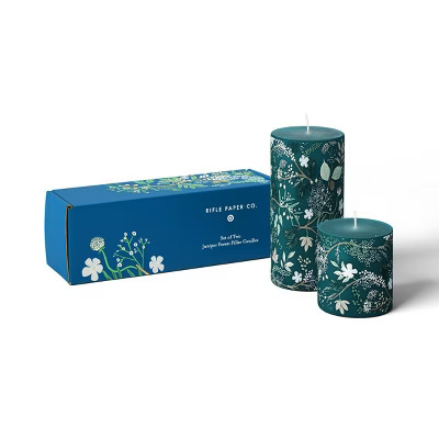 Rifle Paper Co. x Target 3"x3" and 3"x6" Pillar Candle Set | Target