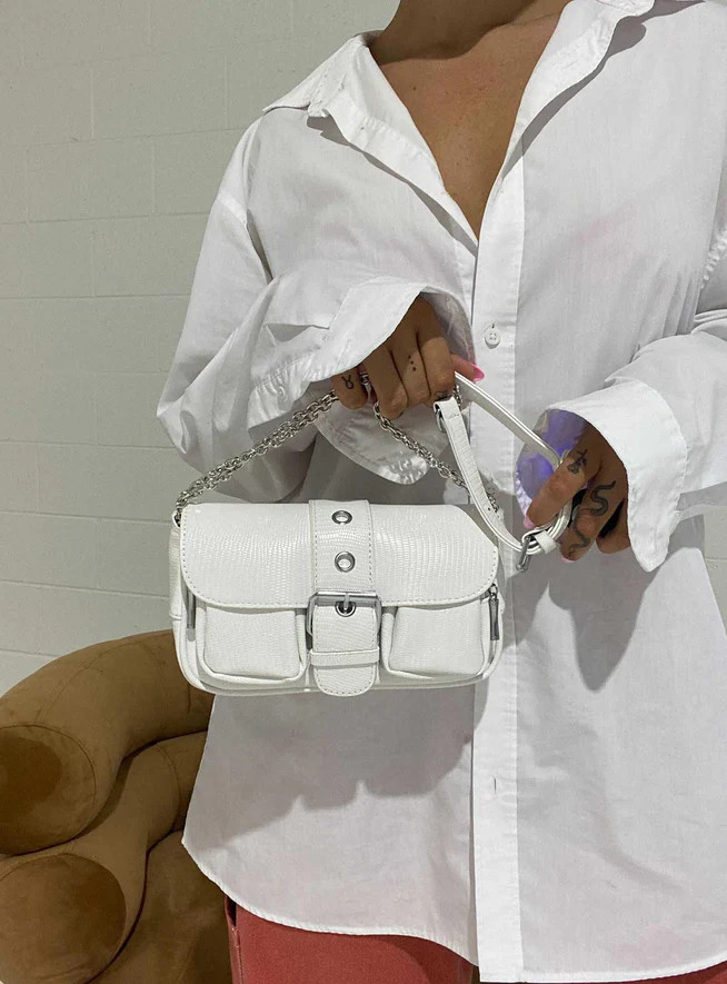 Radar Bag White | Princess Polly US