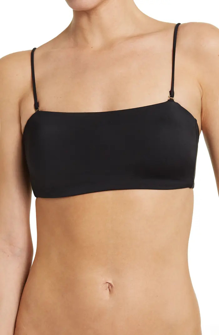 MADEWELL Second Wave Spaghetti Strap Bandeau Bikini Top | Nordstromrack | Nordstrom Rack