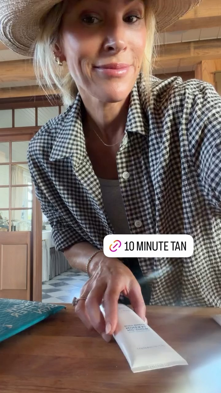 My favorite self tan is the 10 minute from Loving Tan! So quick and easy to rinse. Love the natural color it gives! 

 #LTKgrwm #LTKootd #LTKBeauty