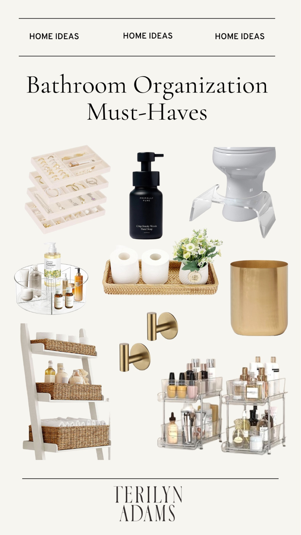 Must-haves to get your bathroom organized and guest-friendly!

#LTKHome #LTKStyleTip