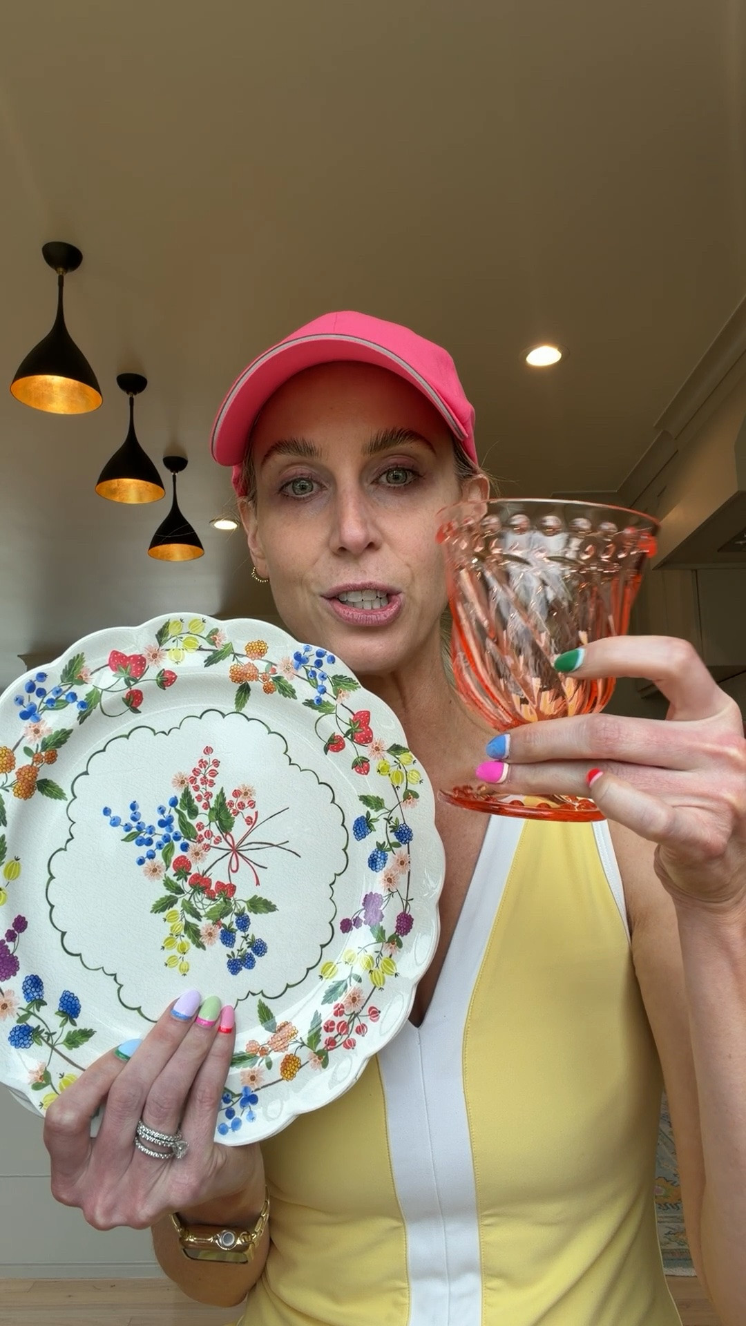 Acrylic dishwasher safe plates and cups from @Anthropologie on sale!