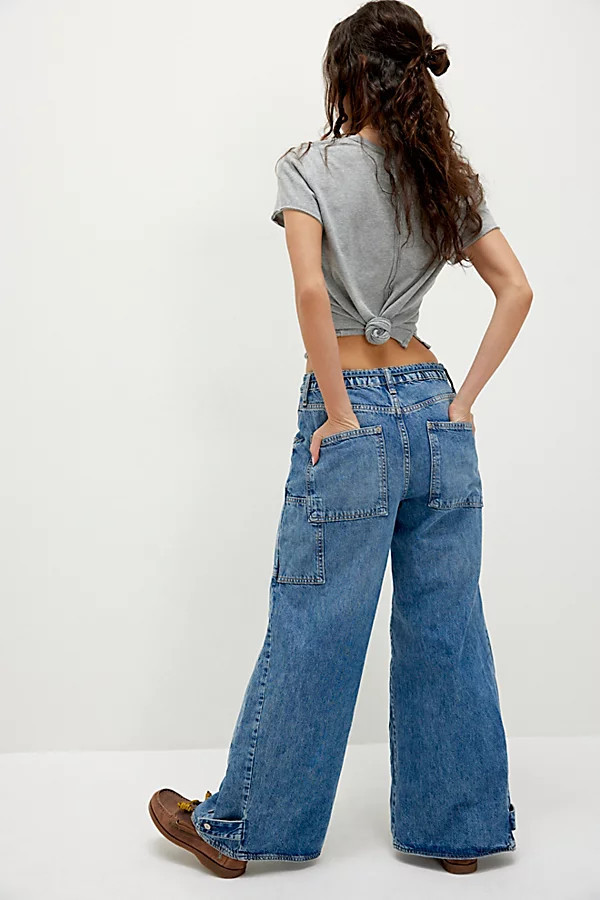 CRVY Outlaw Wide-Leg Jeans | Free People (Global - UK&FR Excluded)