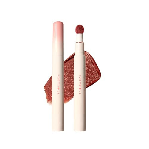 JUDYDOLL Cushion Matte Lip Cream, Hydrating Matte Lipstick with Tripeptide & Squalane, Lip line blurring, Velvet Lip mud, Smudge-Proof, Transfer-Proof, Long-Lasting, Non-craked (G201 Maple Amber) | Amazon (US)