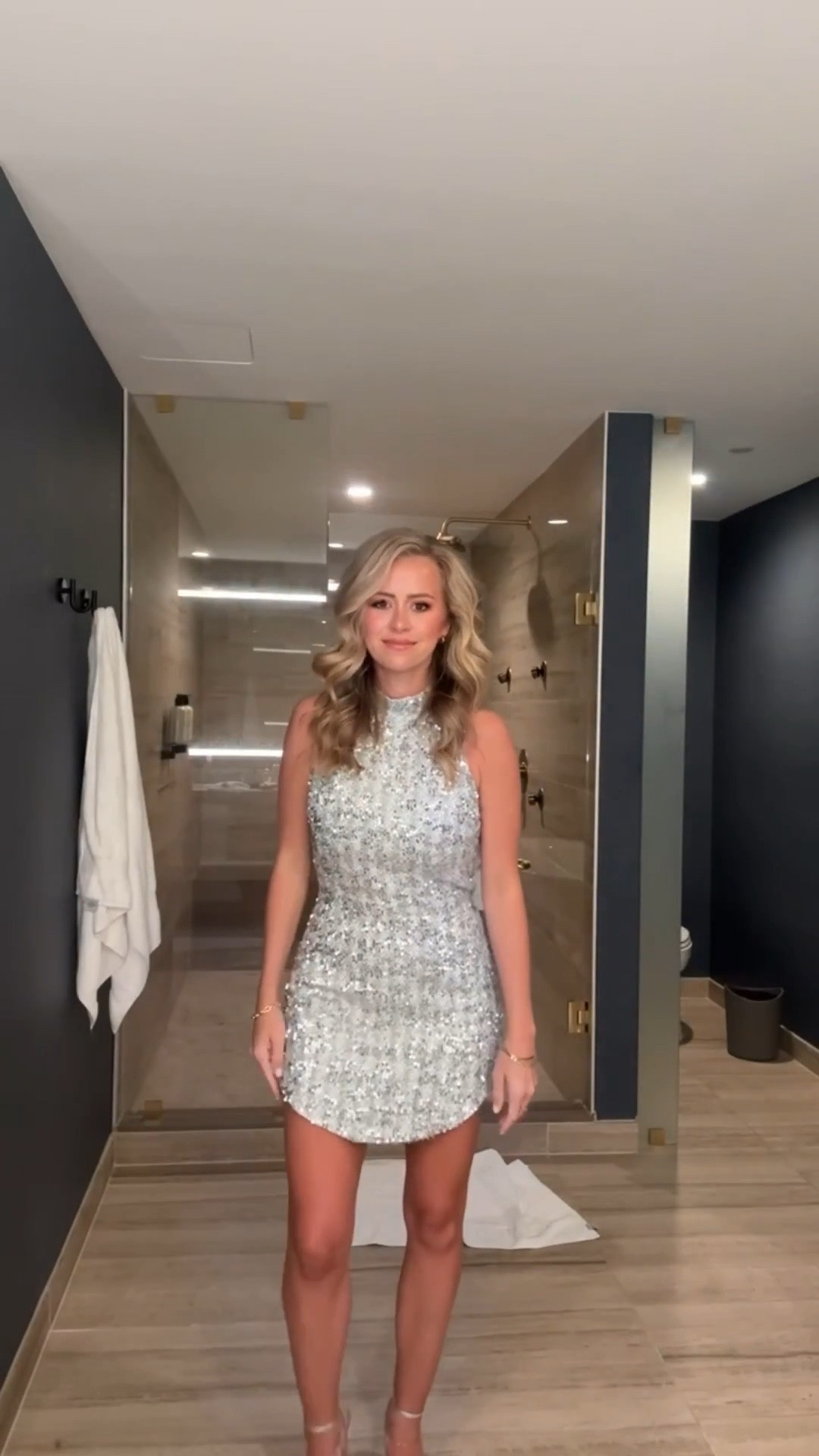 Party ready ✨ Holiday party or New Years Eve dress Inspo! Feeling so chic in this revolve dress 🤍 


#LTKHoliday #LTKgrwm #LTKSeasonal