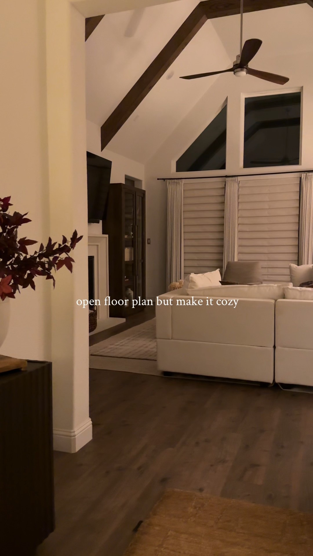 Open floor plan, made cozy 🤍
High ceilings can feel cold without the right layers — these are the exact pieces that helped warm our space while keeping it open and functional for our family.

Barstools, rugs, sectional, sofa, pendant lights, coffee table, throw pillows, bell, home decor, 

#LTKdayinmylife #LTKHome