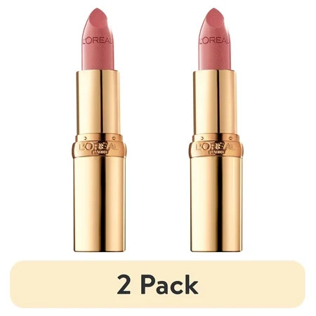 (2 pack) L'Oreal Paris Colour Riche Original Satin Lipstick for Moisturized Lips, 140 Mauved | Walmart (US)