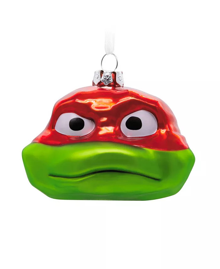 Christmas Ornament Teenage Mutant Ninja Turtles - Mutant Mayhem Raphael Blown Glass | Macy's