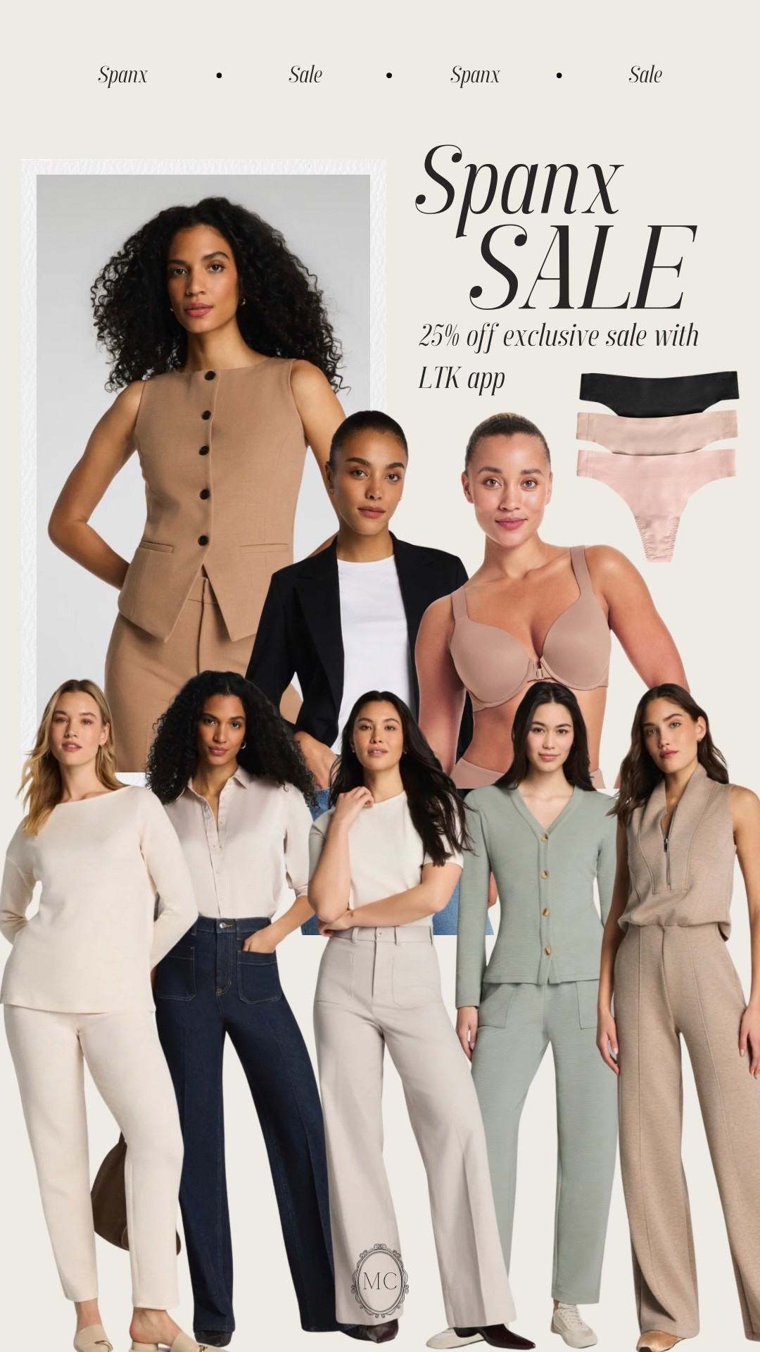 Exclusive LTK Sale! 25% Spanx until March 16th! 🔗

#LTKSpringSale #LTKSaleAlert