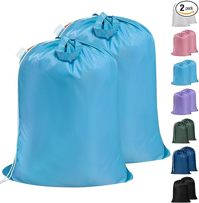 Polecasa Heavy Duty Large Laundry Bag with 130gsm Tear Resistant Fabric and Handles, Easy to Carr... | Amazon (US)