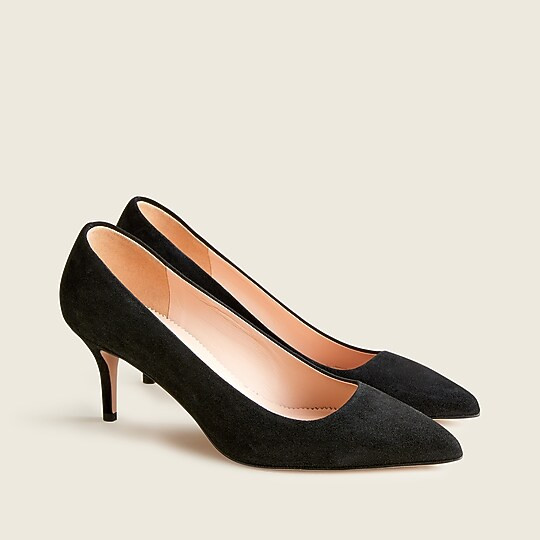 Colette pumps in suede | J. Crew US
