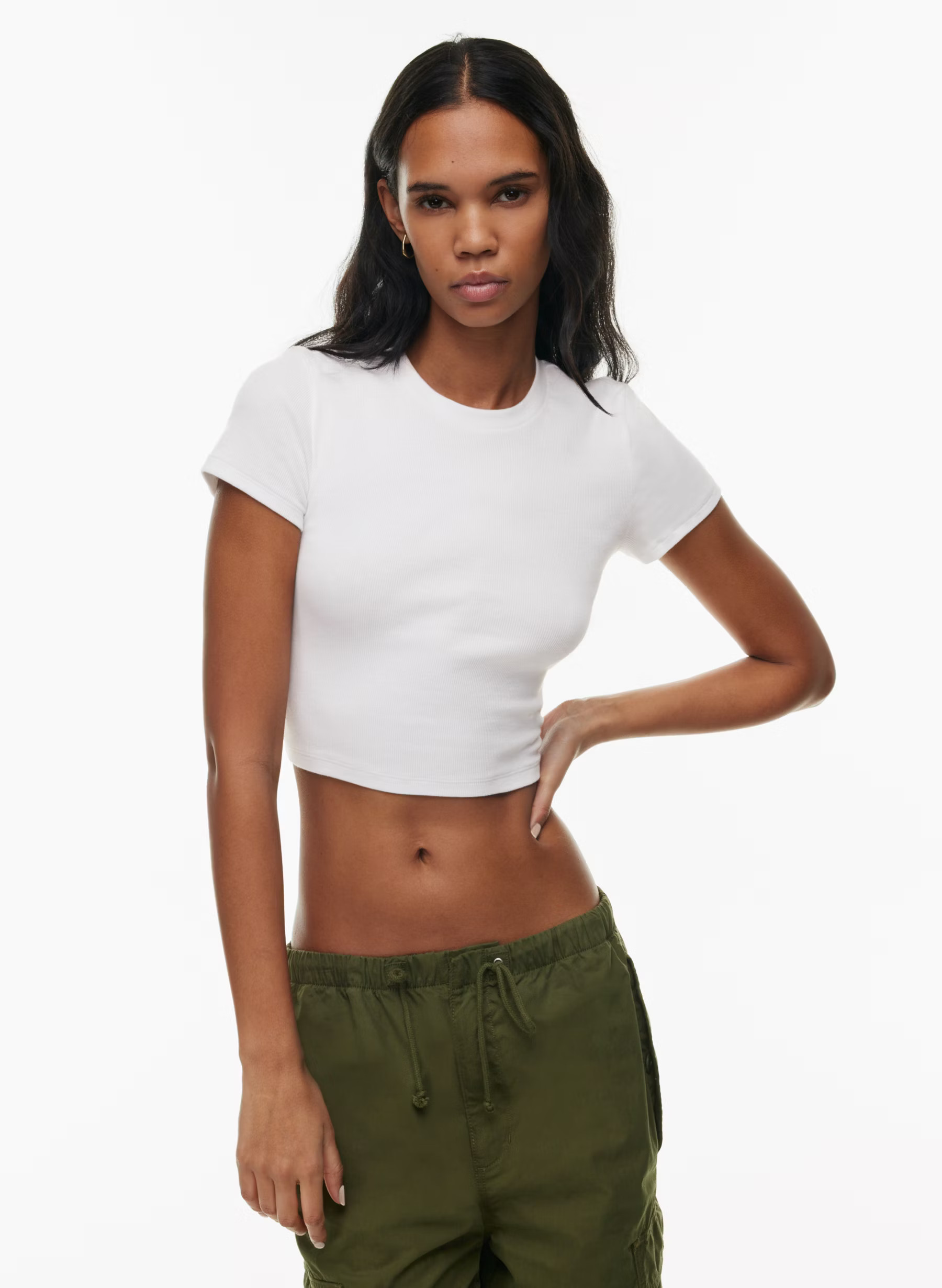 HOMESTRETCH™ CREW WAIST T-SHIRT | Aritzia