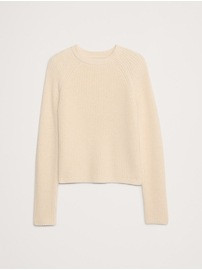 Cotton-Wool Ribbed Sweater | Banana Republic (US)