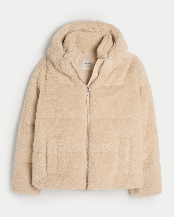 Sherpa All-Weather Puffer Jacket | Hollister (US)