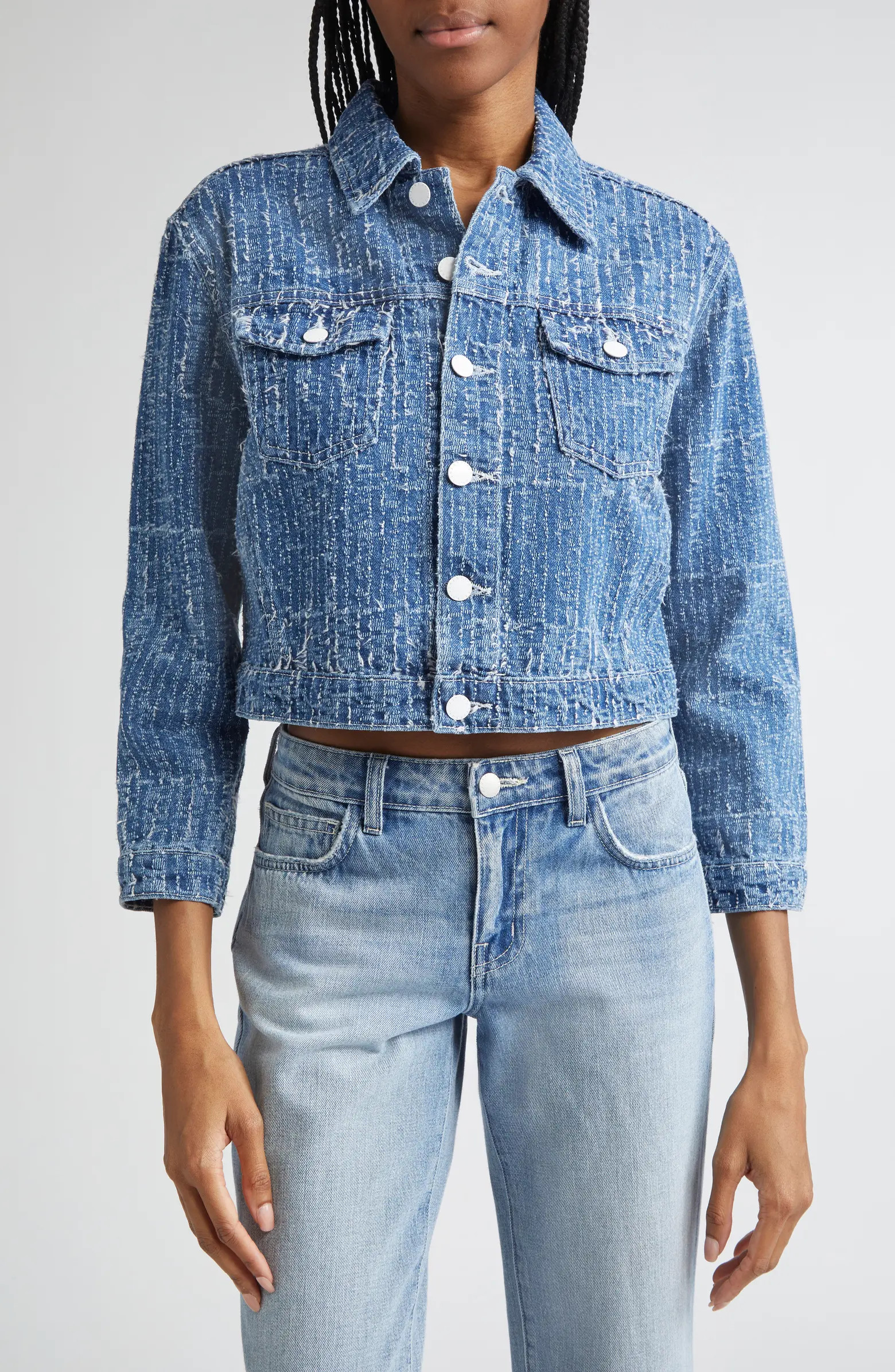 Koda Crop Denim Jacket | Nordstrom
