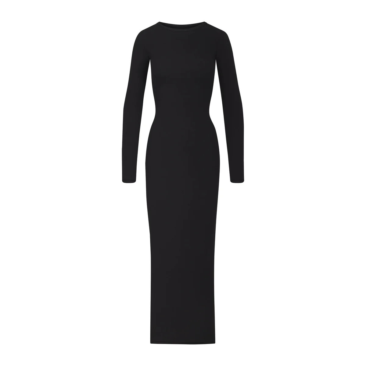 FITS EVERYBODY CREW NECK LONG SLEEVE DRESS | SKIMS (US)