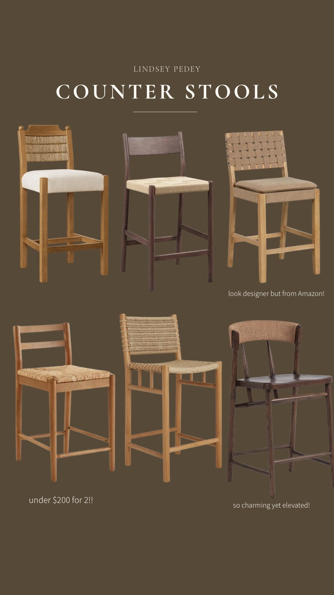 Counter stools roundup! 


Counter stools, kitchen stools, McGee and co, hati home, Walmart home, Amazon finds, kitchen decor

#LTKHome