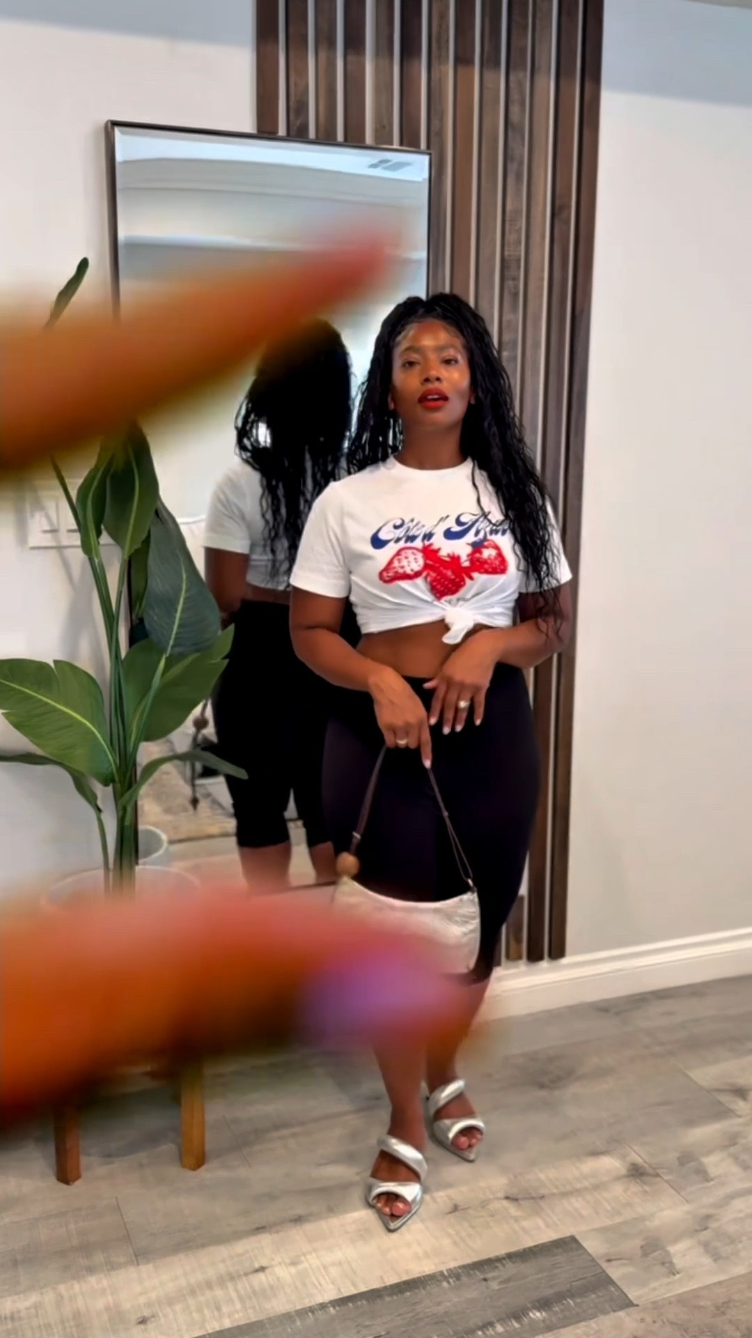 A graphic tee, capris, and a kitten heel can take you far, because you are the vibe. You don’t just show up, you create the moment. 😍❤️


#LTKMidsize #LTKU